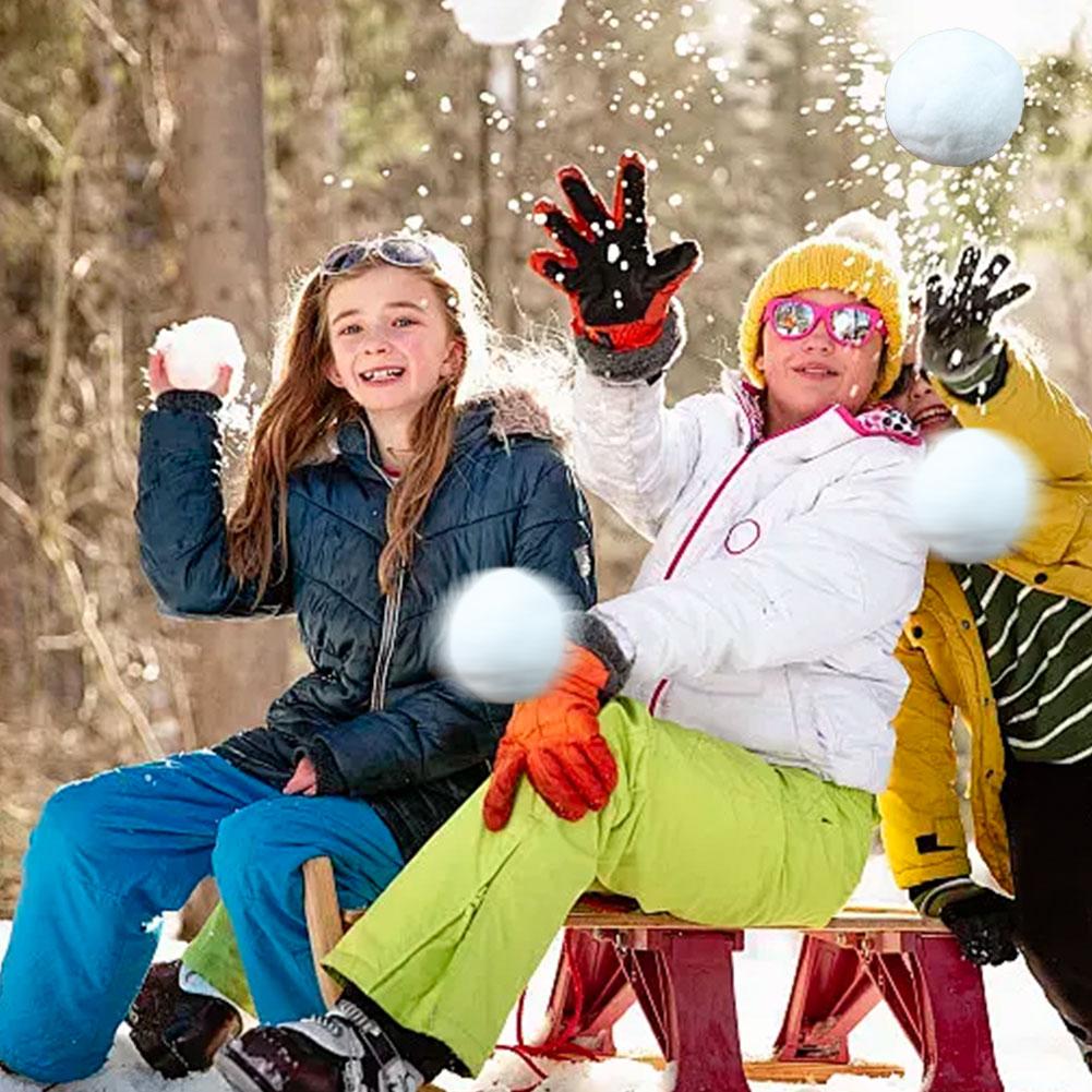 6/8/10cm Soft Snow Fake Balls  - Kids Outdoor Xmas Gifts review and price
