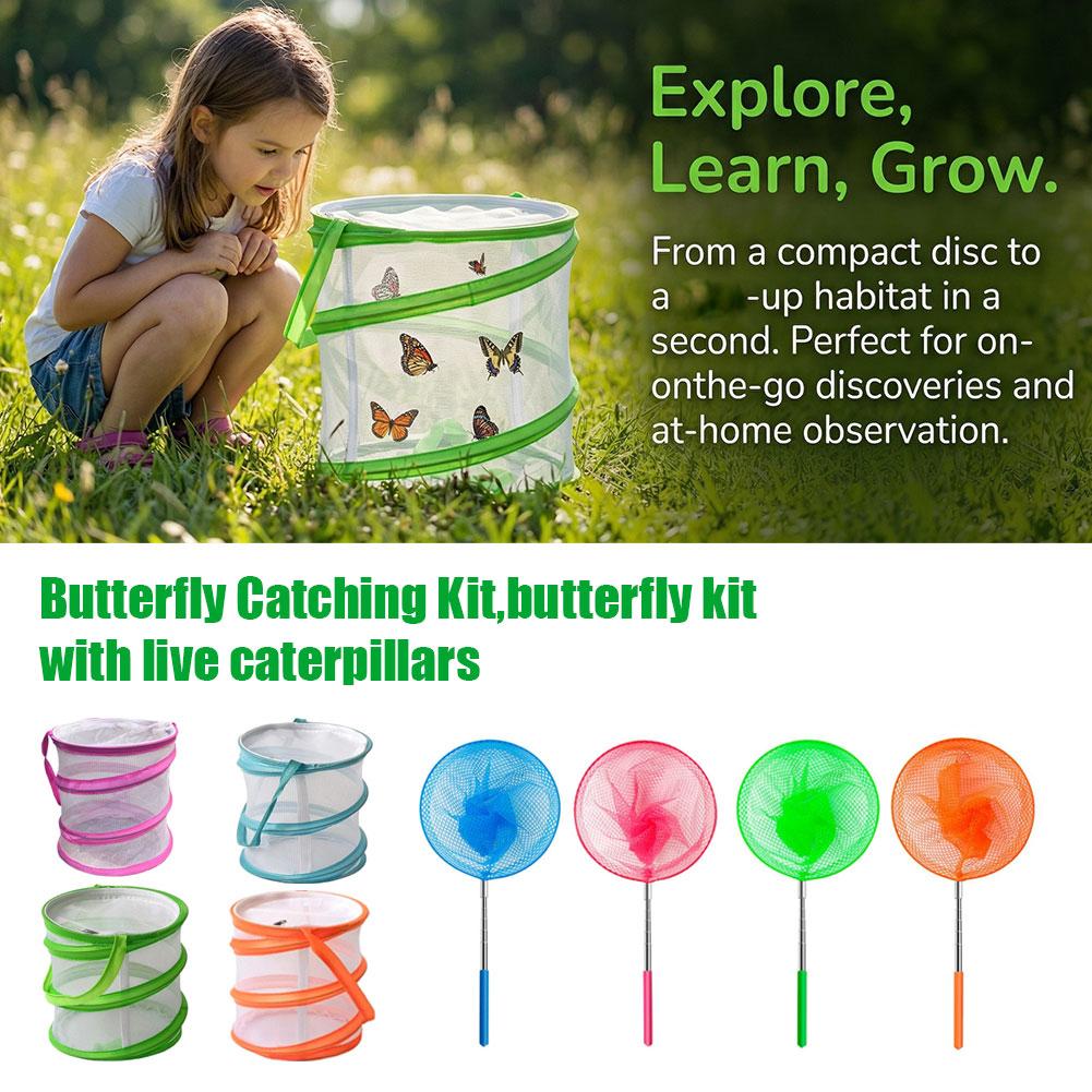 Kids Butterfly Catching Kit Fo - Kids Outdoor Explorer Kit review and price