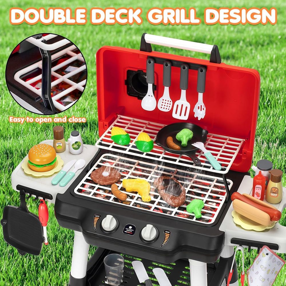 Kids Play Kitchen Toys, BBQ Gr - Kids Outdoor Bbq review and price