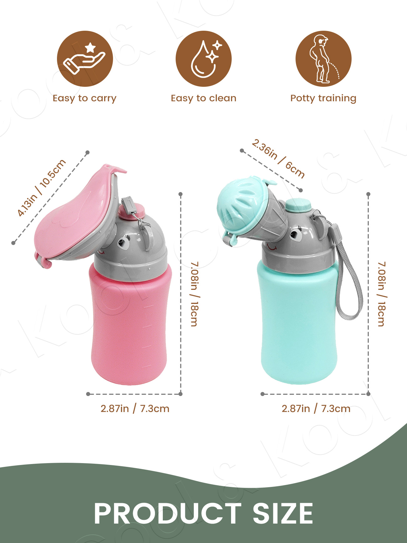 Portable Kids Travel Pee Bottl - Kids Outdoor Urinal review and price