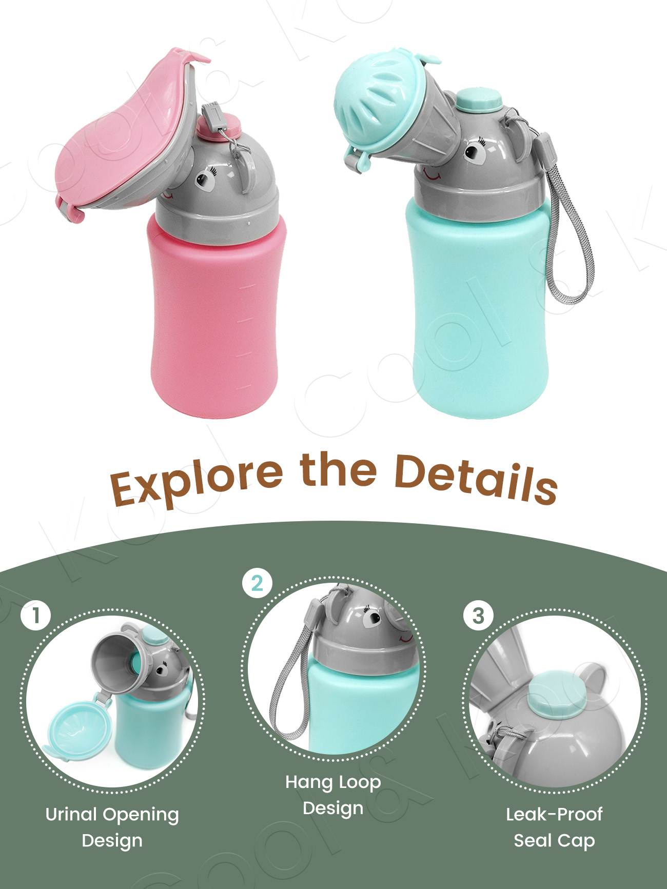 Portable Kids Travel Pee Bottl - Kids Outdoor Urinal review and price