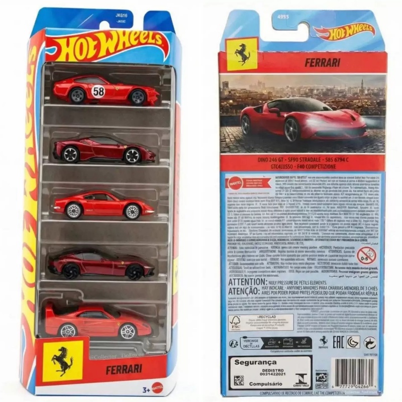 2026 5PCS Hot Wheels Ferrari S - Hot Wheels Car Track Sets review and price