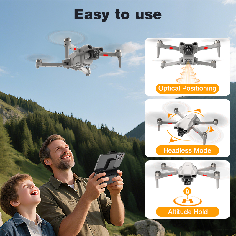 NEW Hot L017 Pro Drone Brushle - Kids Outdoor Play Equipment review and price