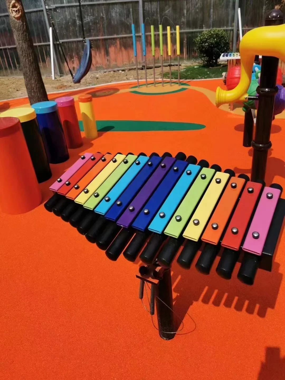 Bonhong Outdoor Free Standing  - Kids Outdoor Xylophone review and price
